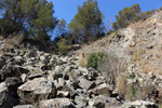Cantera de Ofitas. Sierra de Olta. Calpe