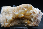 Calcita. Cantera de áridos de Sodira. Cabeçonet, Busot, Alicante