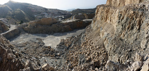 Cantera de áridos de Sodira. Cabeçonet, Busot, Alicante