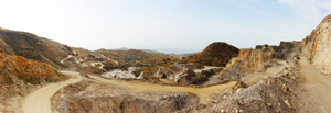 Cantera de áridos de Sodira. Cabeçonet, Busot, Alicante