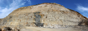 Cantera de áridos de Sodira. Cabeçonet, Busot, Alicante