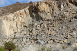 Cantera Alabastre. Cañada del Fenollar. Alicante