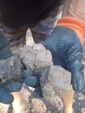 Afloramiento del Keuper, Los Molinillos, Minglanilla, Comarca Manchuela Conquense, Cuenca