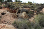 Canteras de  arcilla. Valle Grande. Moralet. Alicante