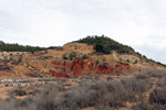 Canteras de  arcilla. ALrededores del Cabezo de Mira. Biar. Alicante