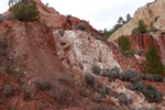 Canteras de  arcilla. ALrededores del Cabezo de Mira. Biar. Alicante