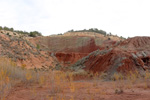 Canteras de  arcilla. ALrededores del Cabezo de Mira. Biar. Alicante