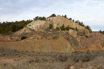 Canteras de  arcilla. ALrededores del Cabezo de Mira. Biar. Alicante