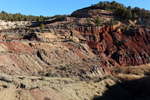 Canteras de  arcilla. ALrededores del Cabezo de Mira. Biar. Alicante