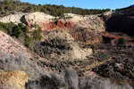Canteras de  arcilla. ALrededores del Cabezo de Mira. Biar. Alicante