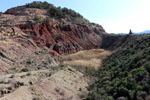 Canteras de  arcilla. ALrededores del Cabezo de Mira. Biar. Alicante