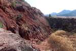 Canteras de  arcilla. ALrededores del Cabezo de Mira. Biar. Alicante