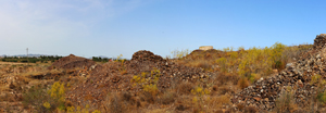 Minas de Hierro Cabezico del Rey. Los Valladolises.  Murcia