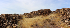 Minas de Hierro Cabezico del Rey. Los Valladolises.  Murcia