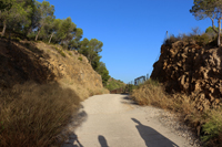 Minería de hierro. Barranco de las minas. Orihuela. Alicante