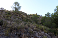 Minería de hierro. Barranco de las minas. Orihuela. Alicante