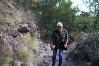 Minería de hierro. Barranco de las minas. Orihuela. Alicante