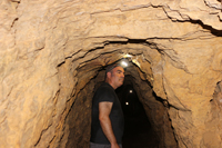 Minería de hierro. Barranco de las minas. Orihuela. Alicante