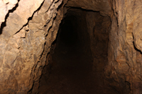 Minería de hierro. Barranco de las minas. Orihuela. Alicante