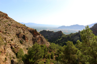 Minería de hierro. Barranco de las minas. Orihuela. Alicante