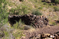 Minería de hierro. Barranco de las minas. Orihuela. Alicante