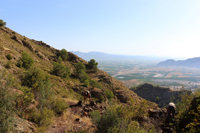 Minería de hierro. Barranco de las minas. Orihuela. Alicante
