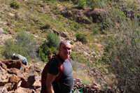 Minería de hierro. Barranco de las minas. Orihuela. Alicante