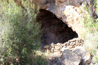Minería de hierro. Barranco de las minas. Orihuela. Alicante