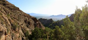 Minería de hierro. Barranco de las minas. Orihuela. Alicante