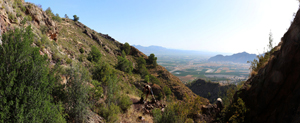 Minería de hierro. Barranco de las minas. Orihuela. Alicante
