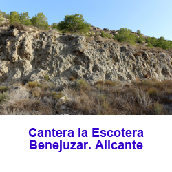 Cantera la Escotera. Benejuzar. Alicante 