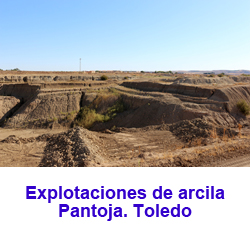 Explotaciones de Arcilla. Pantoja. Toledo