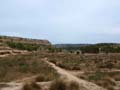 Calcita Discordancia de Villafranqueza. Lomas del Garbinet. Alicante