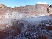 Explotación de Yeso La Viudas. La Alcaria. Alicante