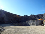 Grupo Mineralógico de Alicante. Cantera de Ofitas de los Serranos y sierra de Albatera  Alicante  