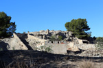 Grupo Mineralógico de Alicante. Explotaciones de Yeso El Cabezo. Cantera de los García . Villena. Alicante    