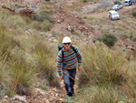 Grupo Mineralógico de Alicante. Mina Rómulo. Distrito Minero de Cartagena la Unión. Murcia   