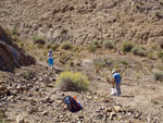 Grupo Mineralógico de Alicante. Cabezo Negro. Zeneta. Murcia  