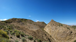 Grupo Mineralógico de Alicante. Barranco del Mulo.  Ojos. Murcia  