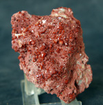 Grupo Mineralógico de Alicante. Cuarzo Hematoideo. Trias de Chella. Valencia 