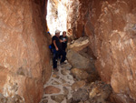 Grupo Mineralógico de Alicante. Mina Guerra Antigua. Villahermosa del Rio. Castellón  