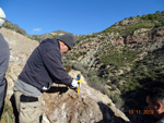 Grupo Mineralógico de Alicante.Sierra de Albatera. Hondón de los Frailes. Alicante   