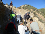 Grupo Mineralógico de Alicante.Sierra de Albatera. Hondón de los Frailes. Alicante   