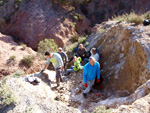 Grupo Mineralógico de Alicante.Sierra de Albatera. Hondón de los Frailes. Alicante   