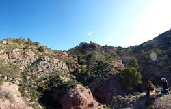 Grupo Mineralógico de Alicante. Barranco del Mulo. Sierra de Albatera. Hondón de los Frailes. Alicante  