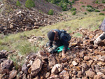 Grupo Mineralógico de Alicante.Cabezo de San Juna. Los Pajaritos. La Unión. Murcia   