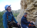 Grupo Mineralógico de Alicante. Antiguas explotaciones de yesos del Mesiniense en Benejuzar. Alicante  