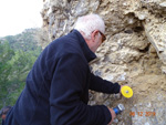 Grupo Mineralógico de Alicante. Antiguas explotaciones de yesos del Mesiniense en Benejuzar. Alicante  