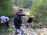 Grupo Mineralógico de Alicante.Antiguas explotaciones de yesos del Mesiniense en Benejuzar. Alicante  