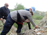 Grupo Mineralógico de Alicante. Antiguas explotaciones de yesos del Mesiniense en Benejuzar. Alicante  